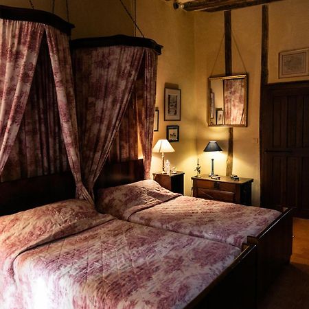 Bed and Breakfast Manoir Du Bois Noblet Louerre Exterior foto