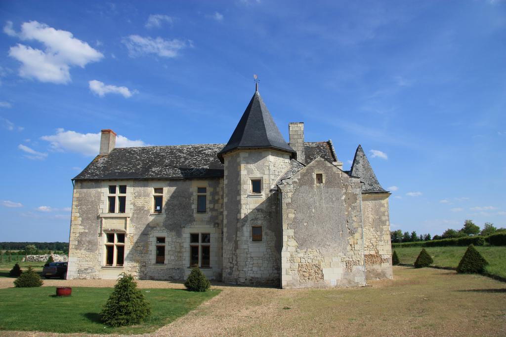 Bed and Breakfast Manoir Du Bois Noblet Louerre Exterior foto