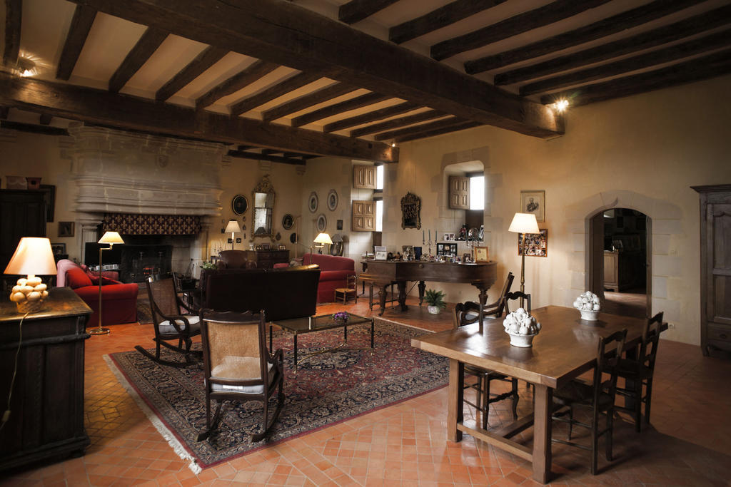 Bed and Breakfast Manoir Du Bois Noblet Louerre Exterior foto