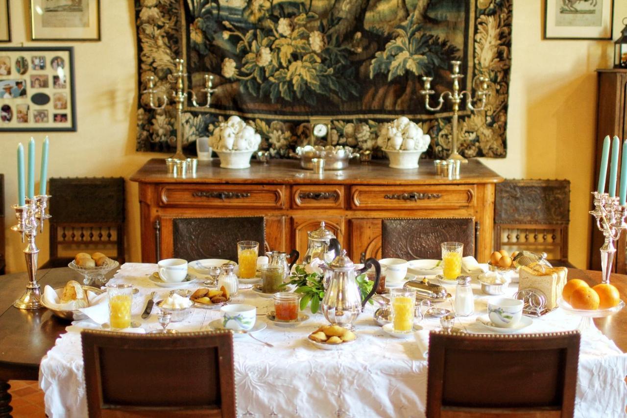 Bed and Breakfast Manoir Du Bois Noblet Louerre Exterior foto