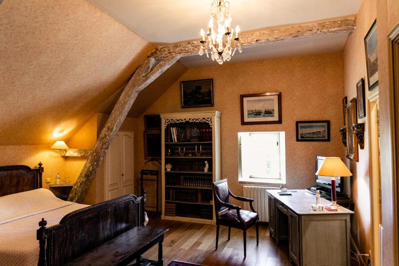 Bed and Breakfast Manoir Du Bois Noblet Louerre Exterior foto