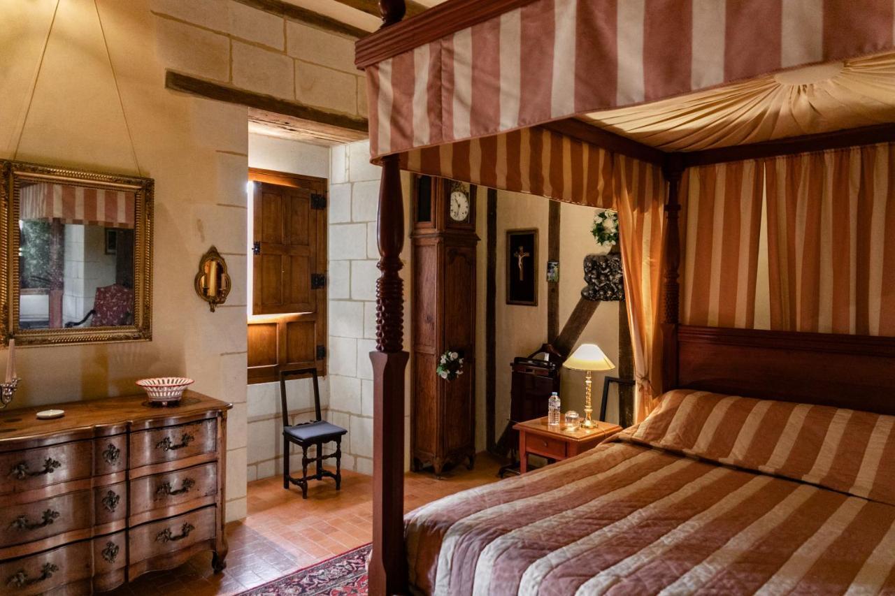 Bed and Breakfast Manoir Du Bois Noblet Louerre Exterior foto