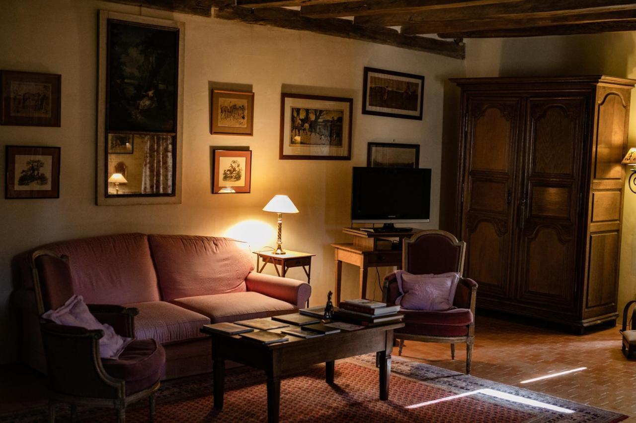 Bed and Breakfast Manoir Du Bois Noblet Louerre Exterior foto